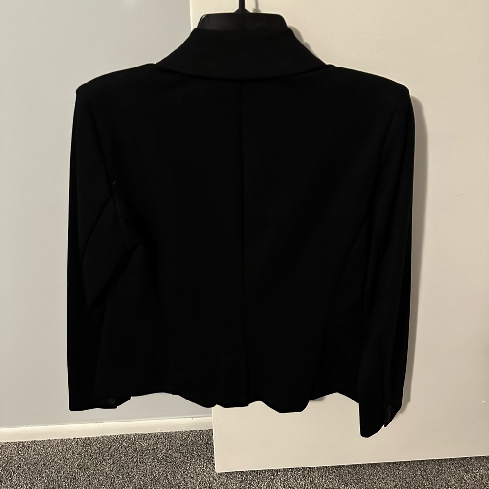INC International Concepts Black Women's Blazer Jacket